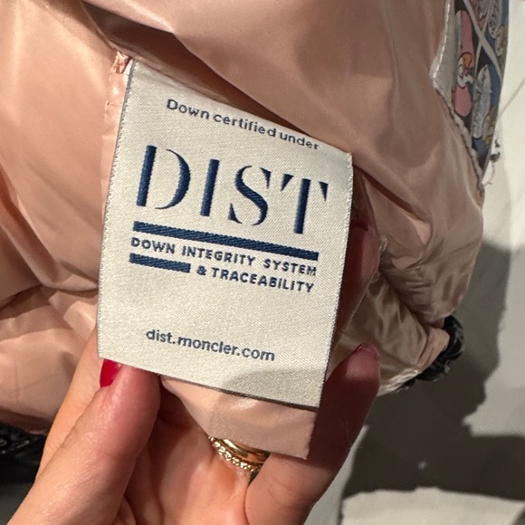 Moncler Women's Shiny Black Puffer Vest - Picture 6 of 9